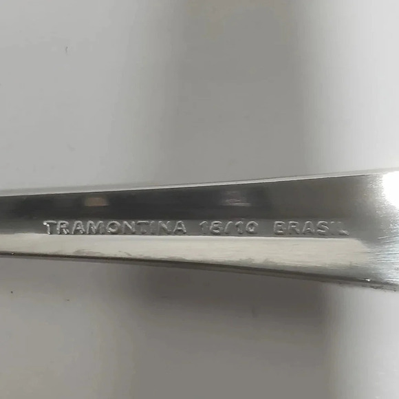 Tramontina Stainless Sugar and Creamer Set. - Picture 12 of 13